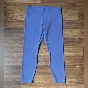 Lululemon Align Low Rise Cropped Leggings Size 10 Wild Indigo